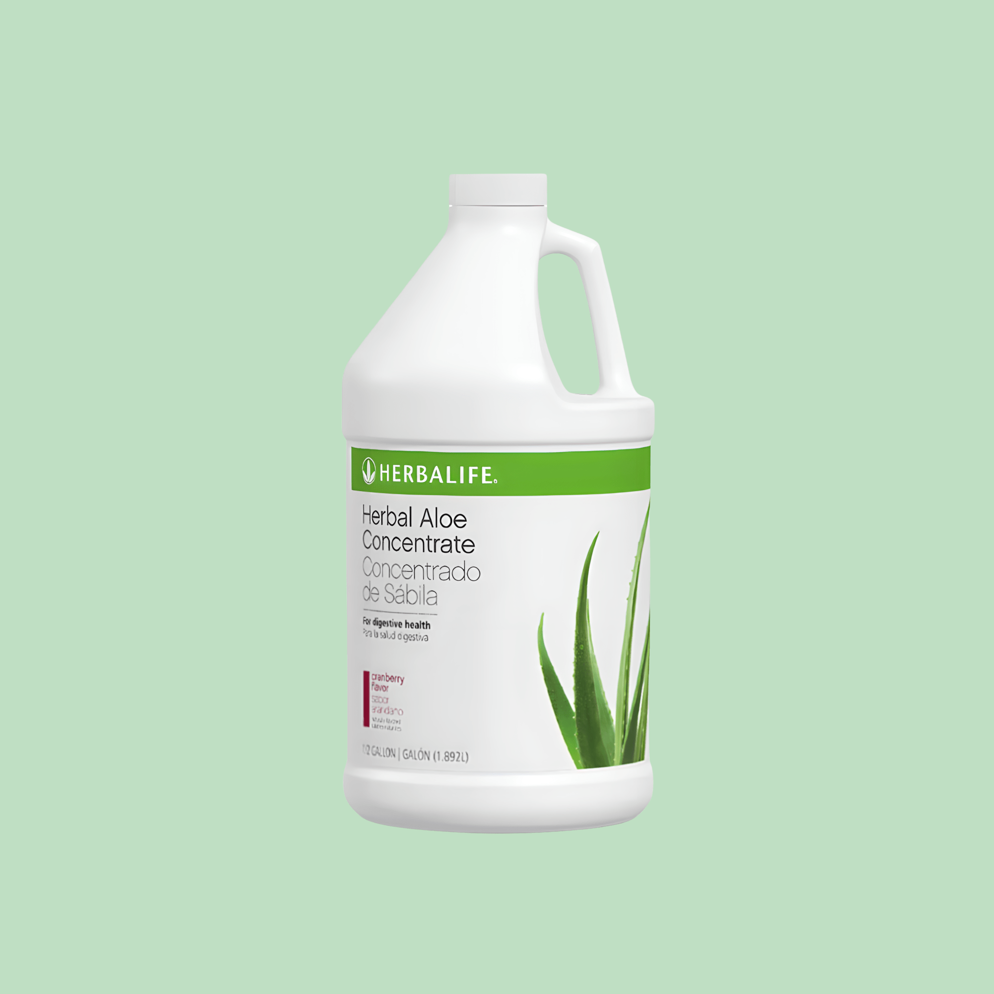 Herbal Aloe Concentrate: Cranberry 1/2 Gallon - Lecse